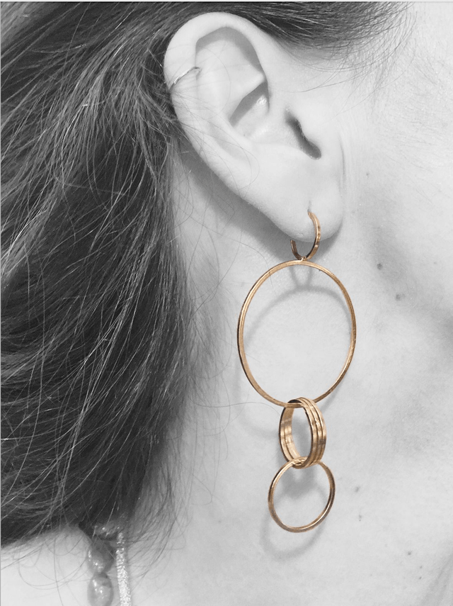 Wire Earrings #7
